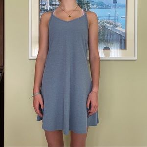 Spaghetti tie back dress